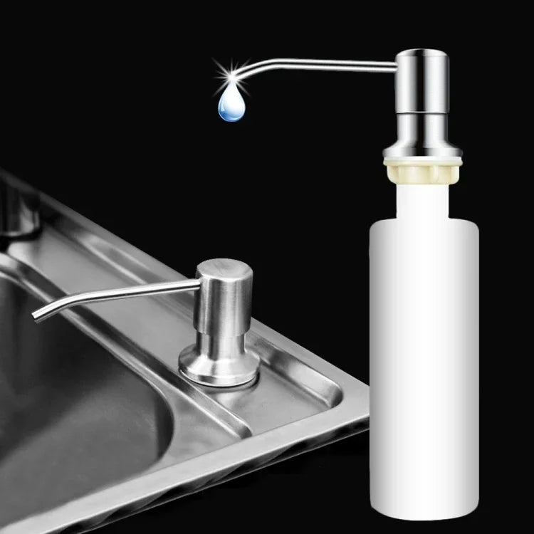 Bình đựng xà phòng bằng thép không gỉ 304 cho bồn rửa bát