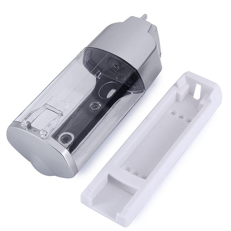 Hộp xà phòng nhựa gắn tường một đầu thủ công, bình đựng xà phòng khách sạn, bề mặt mờ, mạ