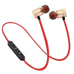 Tai nghe Bluetooth không dây MoreBlue S07 kim loại từ tính âm thanh nổi bass tai nghe thể thao không dây có mic