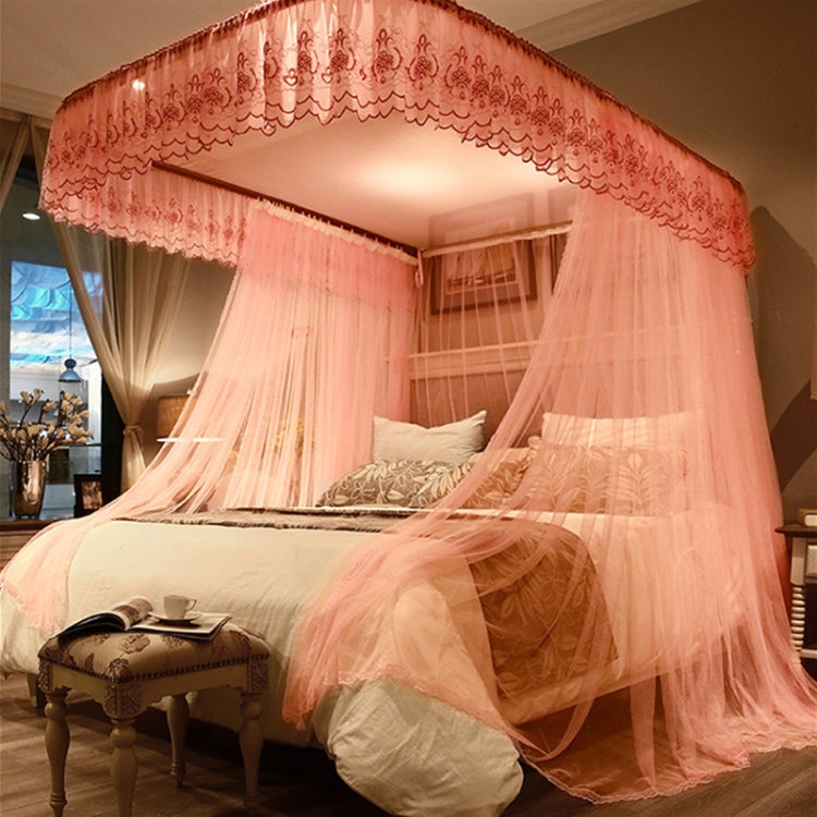 Màn chống muỗi ba cửa kéo được ray dẫn hướng hình chữ U, 120x200 cm, 150x200 cm, 180x200 cm, 180x220 cm, 200x220 cm