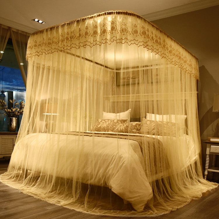 Màn chống muỗi ba cửa kéo được ray dẫn hướng hình chữ U, 120x200 cm, 150x200 cm, 180x200 cm, 180x220 cm, 200x220 cm