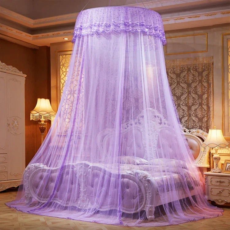 Màn chống muỗi sàn treo hình vòm, đường kính 1 mét