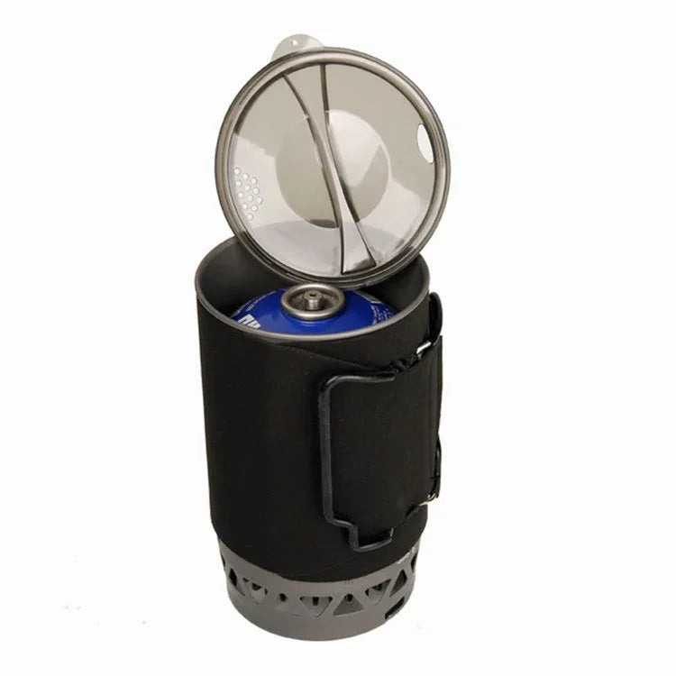 Bếp gas cắm trại APG, bếp tiết kiệm gas không có bình gas