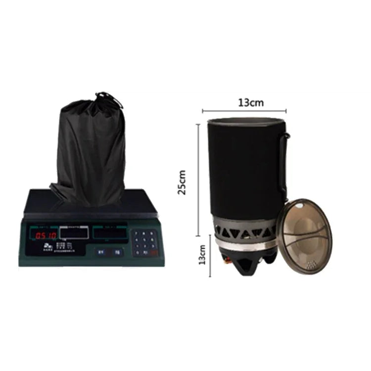 Bếp gas cắm trại APG, bếp tiết kiệm gas không có bình gas