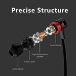 Tai nghe âm thanh nổi Super Bass có mic cho điện thoại Samsung / Xiaomi