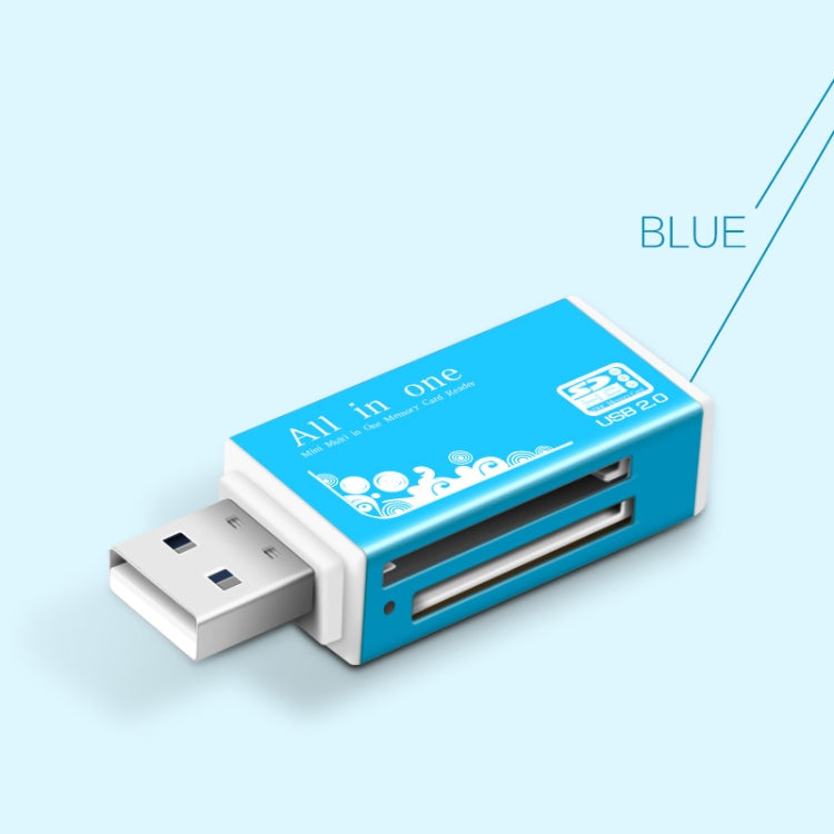 Đầu đọc thẻ nhớ đa năng 1 trong 1 cho Memory Stick Pro Duo Micro SD, TF, M2, MMC, SDHC MS