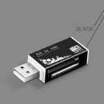 Đầu đọc thẻ nhớ đa năng 1 trong 1 cho Memory Stick Pro Duo Micro SD, TF, M2, MMC, SDHC MS