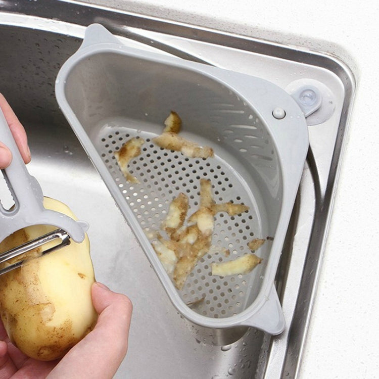 Giá để rau củ nhà bếp, giá để chậu rửa, giá để ráo nước, giá treo hình tam giác, khay treo không cần khoan