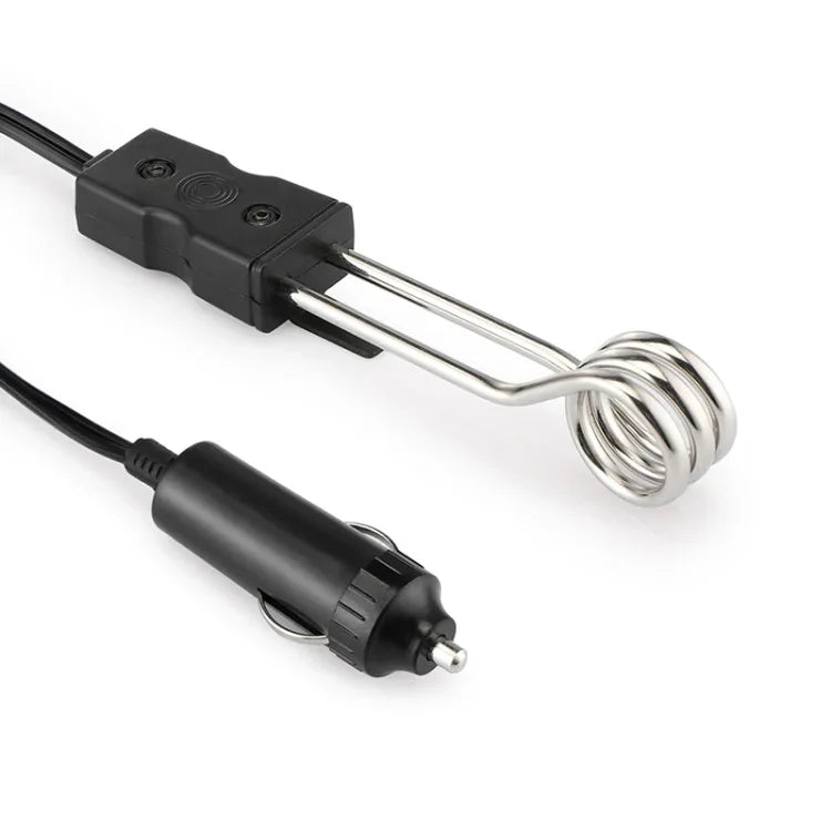 Máy Đun Nước Ngâm Điện 12V/24V Di Động Dùng Cho Xe Ô Tô, Du Lịch, Cắm Trại, Dã Ngoại, 12V, 24V