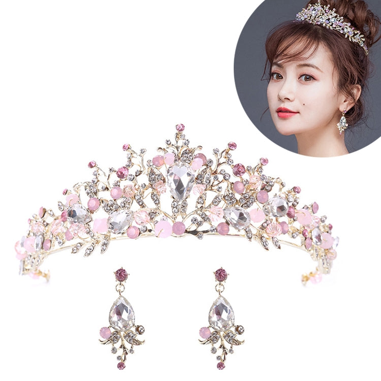 Vương Miện Cô Dâu Ngọc Trai Vàng Hồng Sang Trọng Tiara Thủ Công Băng Đô Cô Dâu Pha Lê Vương Miện Nữ Hoàng Phụ Kiện Tóc Cưới, Vương Miện Ngọc Trai Hồng, Vương Miện Ngọc Trai Vàng, Vương Miện Ngọc Trai Trắng