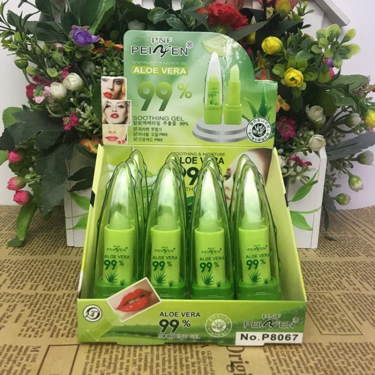 3 Cái Son Dưỡng Môi Tự Nhiên PNF Lô Hội Thay Đổi Màu Theo Nhiệt Độ Son Dưỡng Môi Hồng Ma Thuật