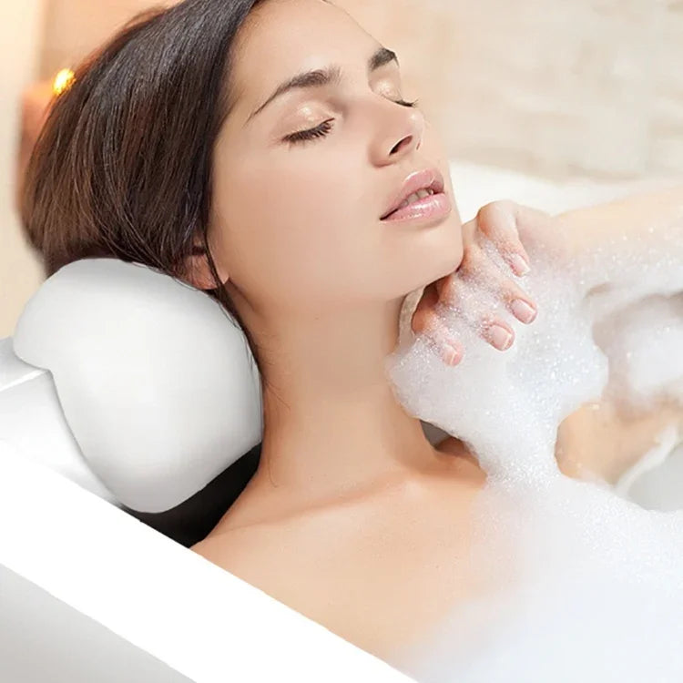 Gối bồn tắm massage chống thấm nước tự dính đa năng, gối bồn tắm massage