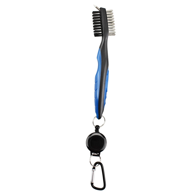 Bộ cọ vệ sinh khe bóng gậy golf, ZY-0021 cọ xanh dương, ZY-0021 cọ đen, ZY-0021 cọ xanh lá, ZY-0021 cọ đỏ, ZY-0021 cọ cam