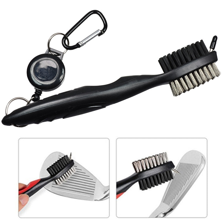 Bộ cọ vệ sinh khe bóng gậy golf, ZY-0021 cọ xanh dương, ZY-0021 cọ đen, ZY-0021 cọ xanh lá, ZY-0021 cọ đỏ, ZY-0021 cọ cam