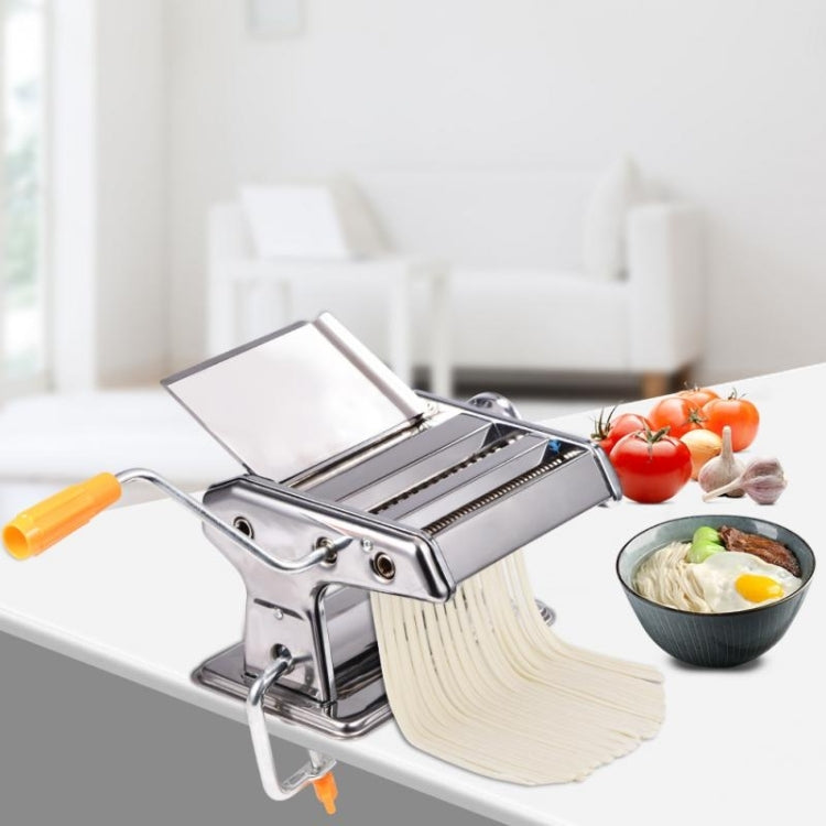 Máy làm mì ống bằng thép không gỉ gia dụng, máy cắt mì spaghetti thủ công, máy làm mì