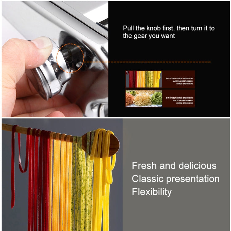 Máy làm mì ống bằng thép không gỉ gia dụng, máy cắt mì spaghetti thủ công, máy làm mì