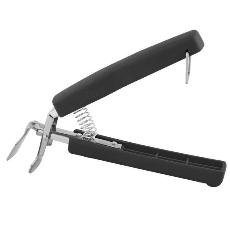 Kẹp tay cầm nồi chảo chống nóng chống bỏng cho cắm trại dã ngoại, kẹp gắp bát màu đen