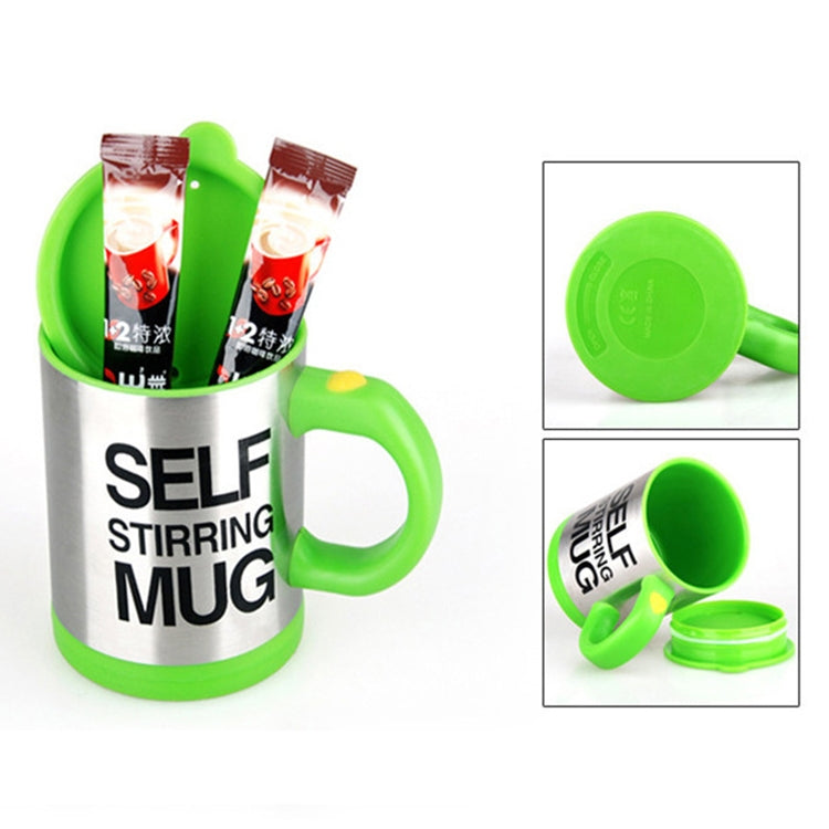 Cốc tự khuấy điện tự động 400ml, cốc pha cà phê sữa, cốc trộn nước ép thông minh bằng thép không gỉ