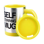 Cốc tự khuấy điện tự động 400ml, cốc pha cà phê sữa, cốc trộn nước ép thông minh bằng thép không gỉ