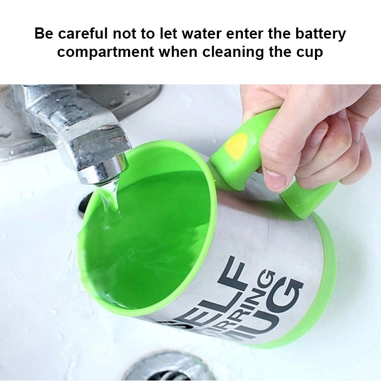 Cốc tự khuấy điện tự động 400ml, cốc pha cà phê sữa, cốc trộn nước ép thông minh bằng thép không gỉ