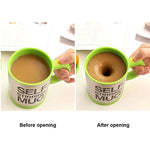 Cốc tự khuấy điện tự động 400ml, cốc pha cà phê sữa, cốc trộn nước ép thông minh bằng thép không gỉ