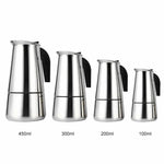 Ấm Pha Cà Phê Moka Bằng Thép Không Gỉ Có Bộ Lọc