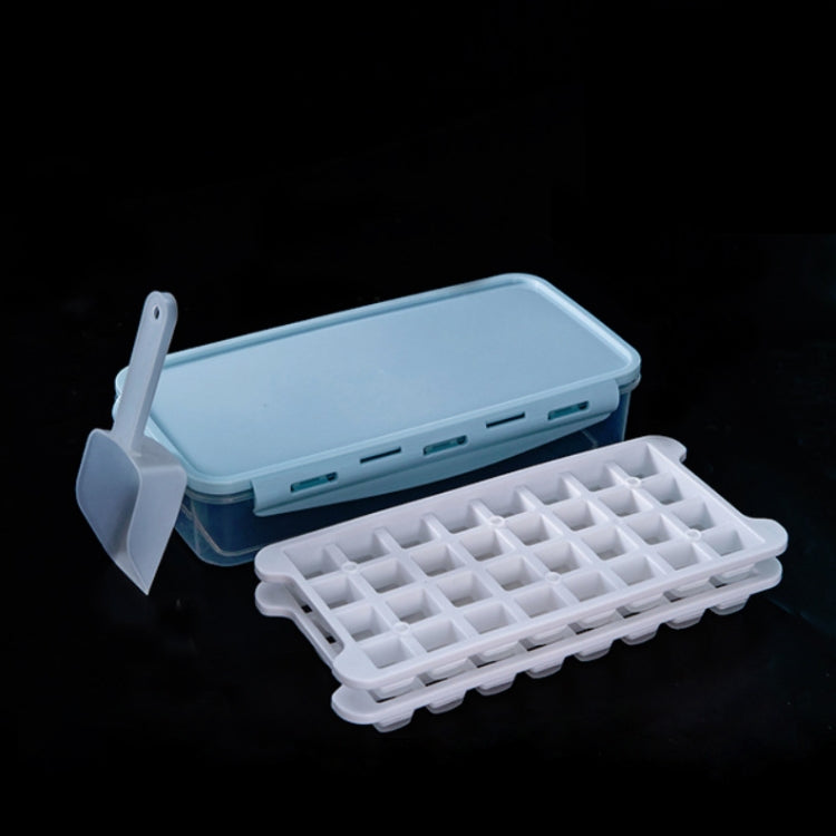 Hộp Đá Silicone Gia Đình Có Nắp Khuôn Đá Viên Lưới Đá Tủ Lạnh Làm Đá Nhanh Giao Màu Ngẫu Nhiên, 64 Ô, 96 Ô, 128 Ô