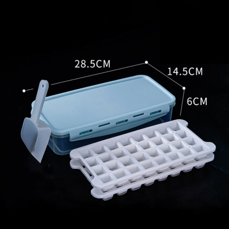Hộp Đá Silicone Gia Đình Có Nắp Khuôn Đá Viên Lưới Đá Tủ Lạnh Làm Đá Nhanh Giao Màu Ngẫu Nhiên, 64 Ô, 96 Ô, 128 Ô