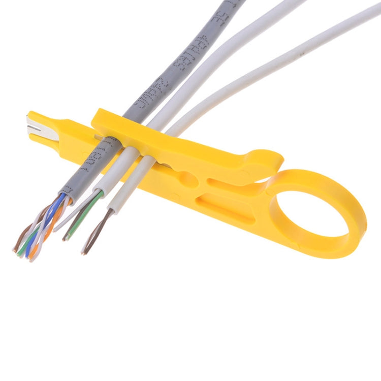 5 Cái Kìm Cắt Cáp Mạng Mini Màu Vàng, 5 Cái