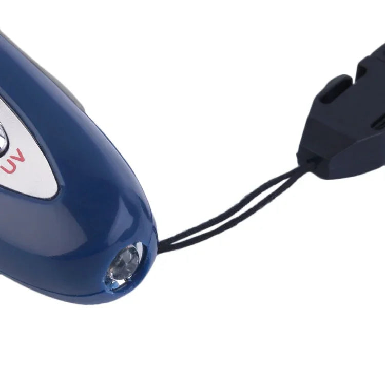 Máy kiểm tra tiền giả 2 trong 1 mini có nam châm và đèn UV, bút kiểm tra băng vệ sinh, bút thử nam châm