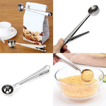 Muỗng Cà Phê Đa Năng Có Kẹp Thép Không Gỉ Đong Trà Cà Phê, Muỗng Cà Phê (Bạc), Muỗng Cà Phê (Vàng), Muỗng Cà Phê (Đen), Muỗng Cà Phê (Vàng Hồng)