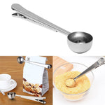 Muỗng Cà Phê Đa Năng Có Kẹp Thép Không Gỉ Đong Trà Cà Phê, Muỗng Cà Phê (Bạc), Muỗng Cà Phê (Vàng), Muỗng Cà Phê (Đen), Muỗng Cà Phê (Vàng Hồng)