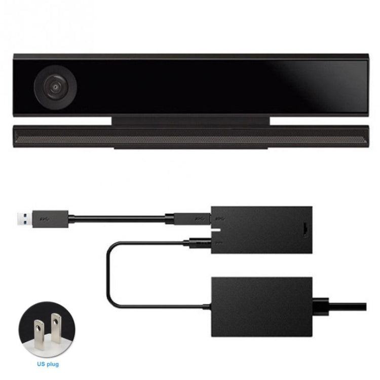 Bộ chuyển đổi cảm biến Kinect 2.0 USB 3.0 cho Xbox One S Xbox One X Windows PC, US, EU, phích cắm US sang UK