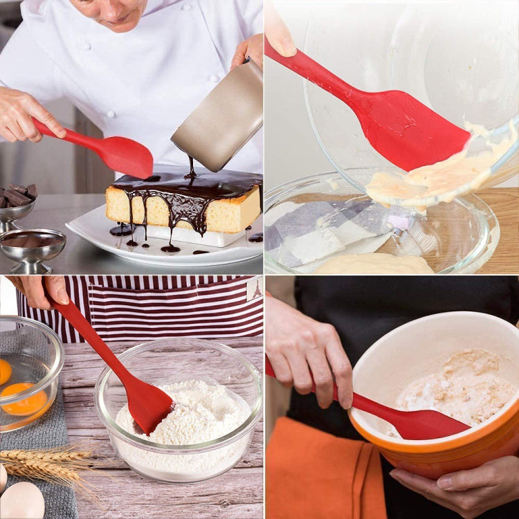Cây Cạo Kem Bánh Silicone Nhà Bếp Cọ Trộn Bơ Dụng Cụ Nướng, Cam, Đỏ, Vàng, Xanh Lá, Xanh Dương, Tím, Hồng