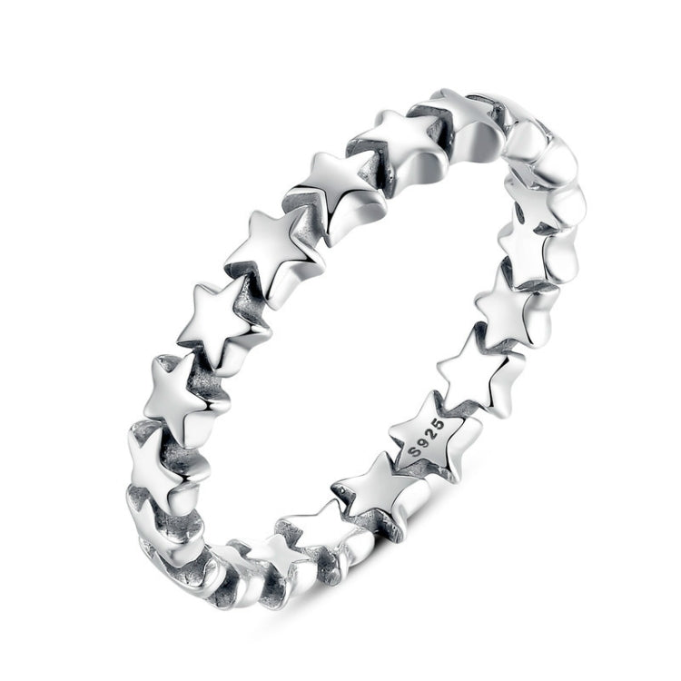 Star Shape Women 925 Sterling Silver Jewelry, 6, 7, 8