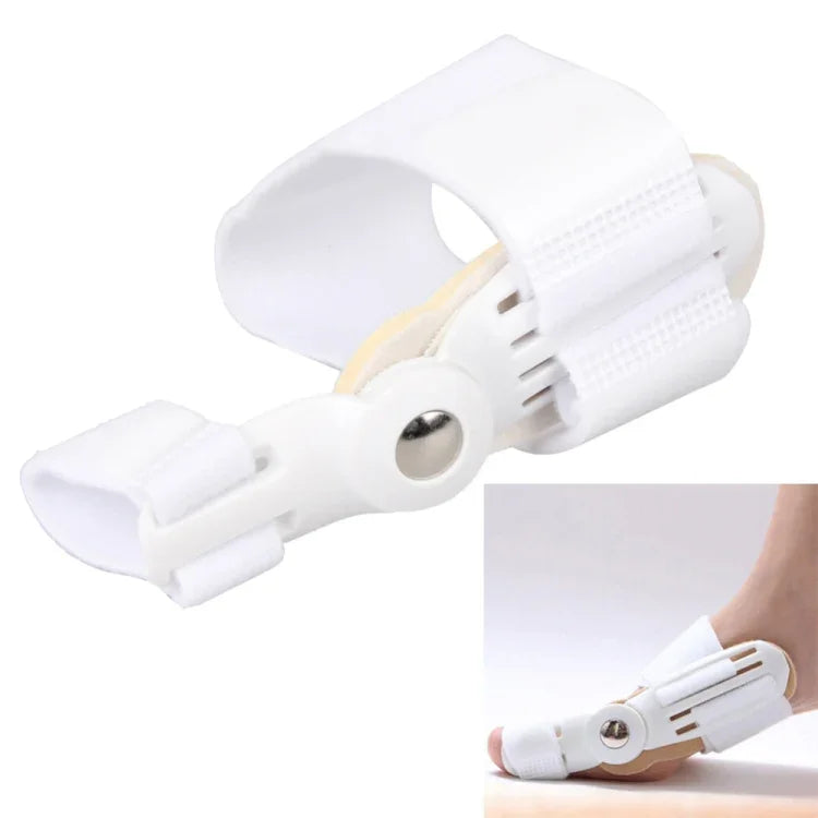Nẹp chỉnh ngón chân cái lệch, dụng cụ chỉnh hình giảm đau bàn chân, hỗ trợ điều trị Hallux Valgus, màu trắng