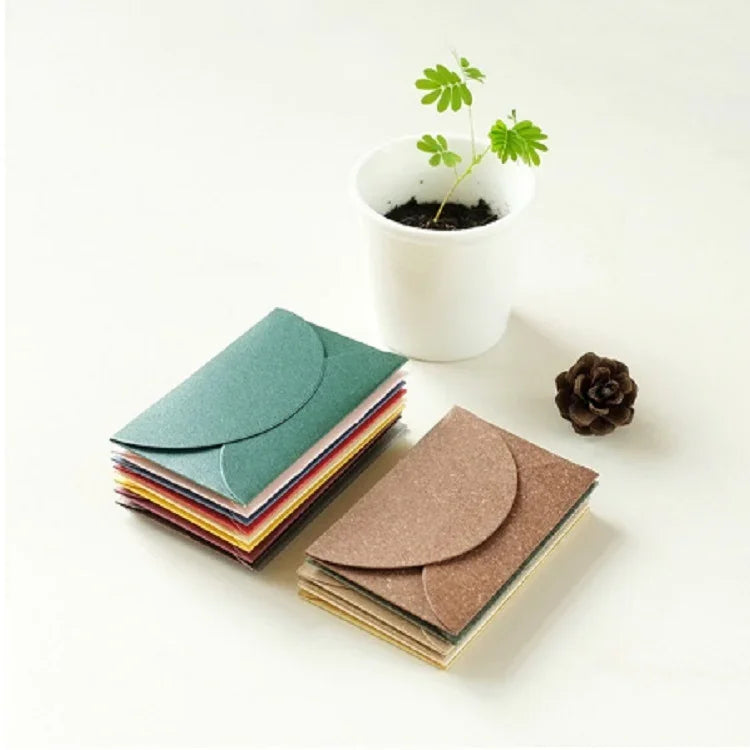 10 chiếc phong bì giấy ngọc trai mini phong cách Trung Hoa cổ điển lãng mạn, giao màu ngẫu nhiên, phong bì phong cách Trung Hoa