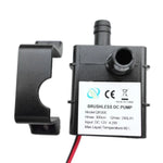 Bơm nước mini chìm không chổi than siêu êm 240L/H, bơm nước mini chìm
