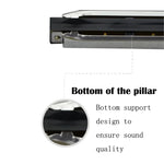 Bộ 2 harmonica Swan 10 lỗ Bruce toàn bộ dành cho người mới bắt đầu, trẻ em, người lớn, học sinh chơi nhạc cụ, Swan harmonica 10 lỗ Bruce