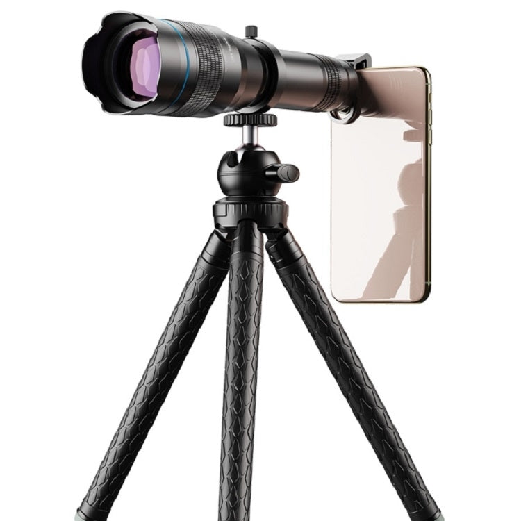 Ống kính kính viễn vọng phóng đại HD kim loại toàn phần 60X APEXEL APL-JS60XJJ09 ống kính điện thoại di động telephoto đa năng