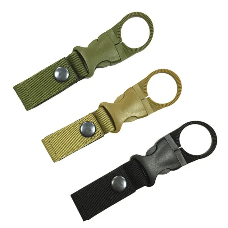 2 cái móc khóa dây đeo ngoài trời treo balo móc khóa cắm trại leo núi kẹp chai nước, móc khóa giữ dụng cụ