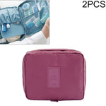 Bộ 2 túi đựng trang điểm chống nước, túi tổ chức du lịch cho bộ dụng cụ vệ sinh cá nhân