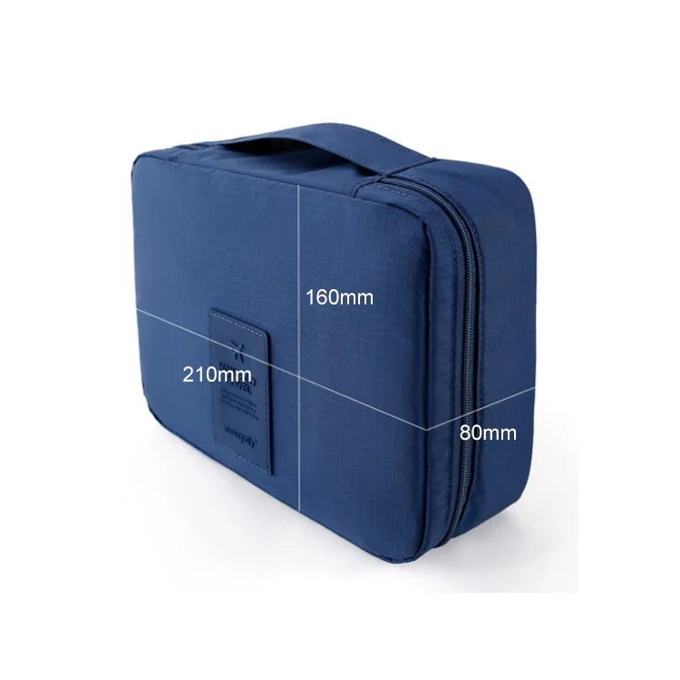 Bộ 2 túi đựng trang điểm chống nước, túi tổ chức du lịch cho bộ dụng cụ vệ sinh cá nhân