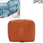 Bộ 2 túi đựng trang điểm chống nước, túi tổ chức du lịch cho bộ dụng cụ vệ sinh cá nhân