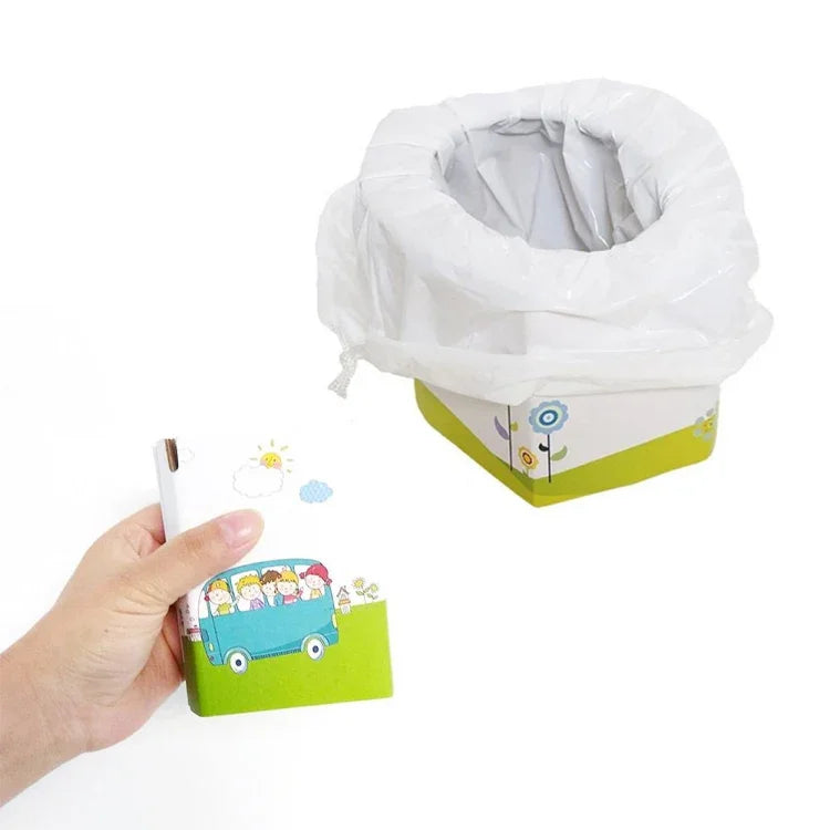 Túi tiểu di động du lịch gấp gọn, nhà vệ sinh mini khẩn cấp, túi tiểu du lịch