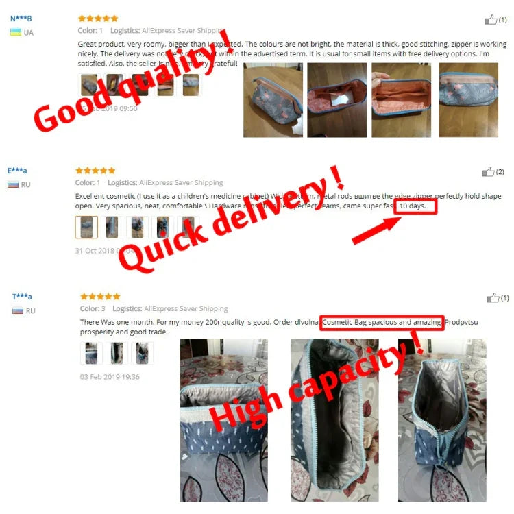 Túi mỹ phẩm nữ, túi trang điểm cần thiết, túi du lịch chống nước, túi trang điểm di động, bộ dụng cụ vệ sinh cá nhân