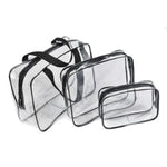 Túi PVC trong suốt, túi tổ chức du lịch, túi đựng trang điểm trong suốt, túi rửa mặt