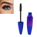 Mascara đen làm dài mi nhanh, chống nước, mascara hình tên lửa, màu xanh đậm, tím, vàng