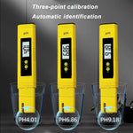Bút thử PH di động chính xác cao, máy đo độ axit PH, thiết bị phát hiện chất lượng nước PH