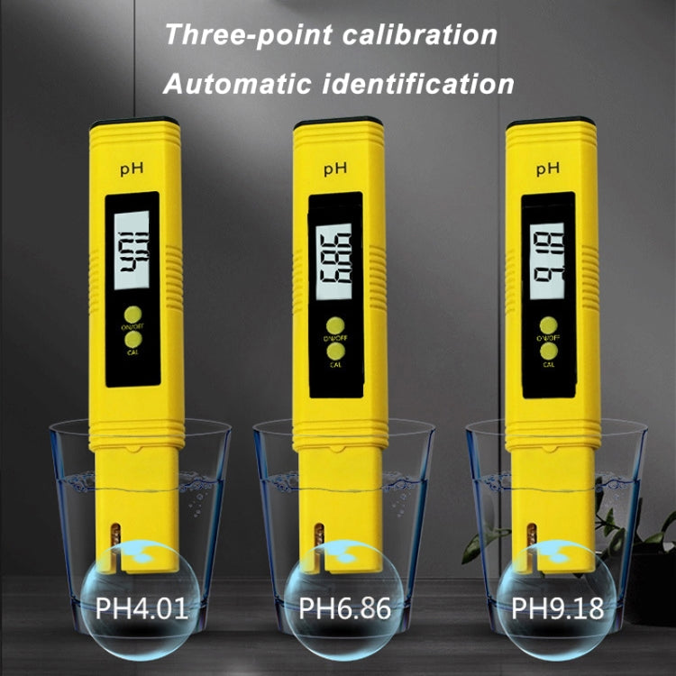 Bút thử PH di động chính xác cao, máy đo độ axit PH, thiết bị phát hiện chất lượng nước PH